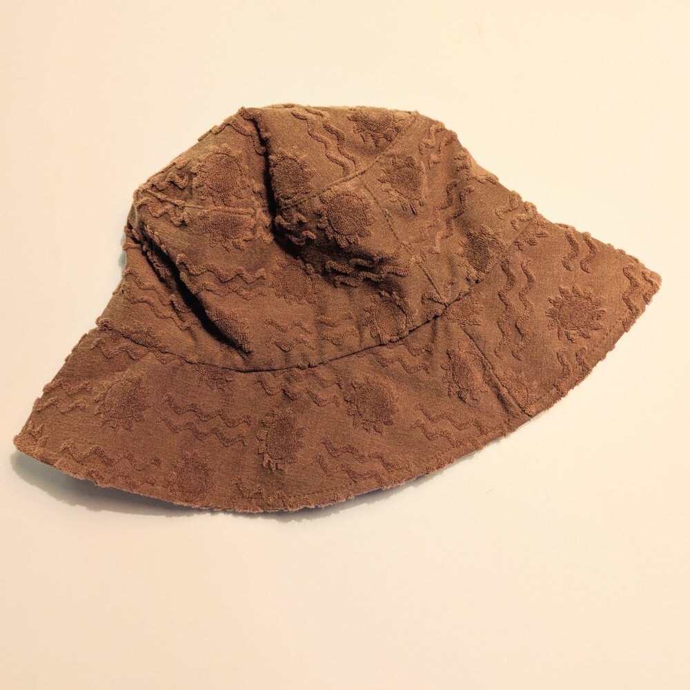 Wave Bucket Hat by Lack of Color in Cocoa